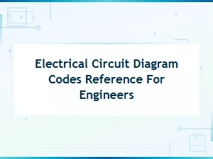 Electrical Circuit Diagram Codes Reference Guide for Engineers