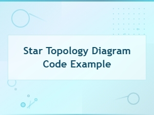 Star Topology Diagram Code Example - Network Topology Guide